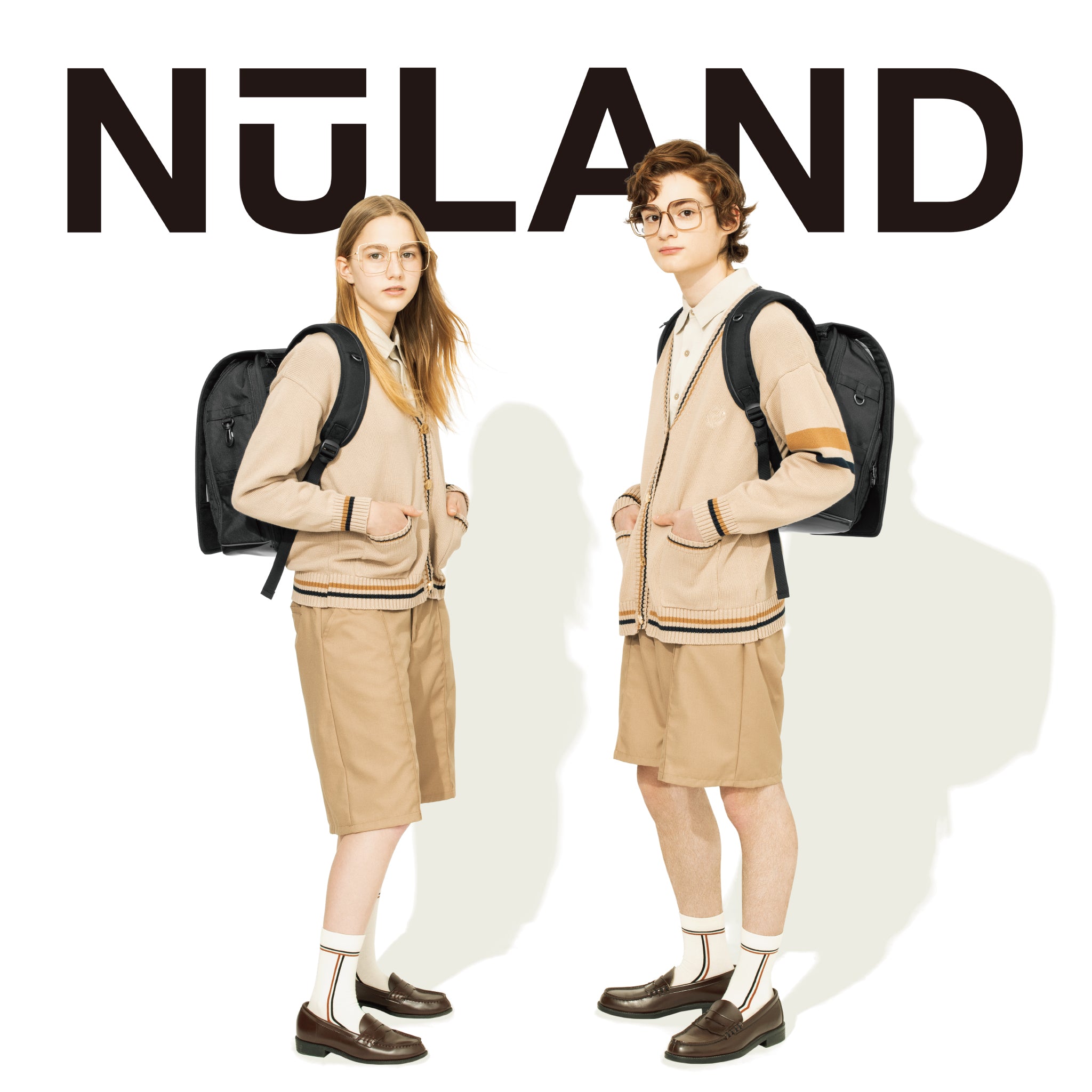NuLAND <L> ブラックxイエローライン
