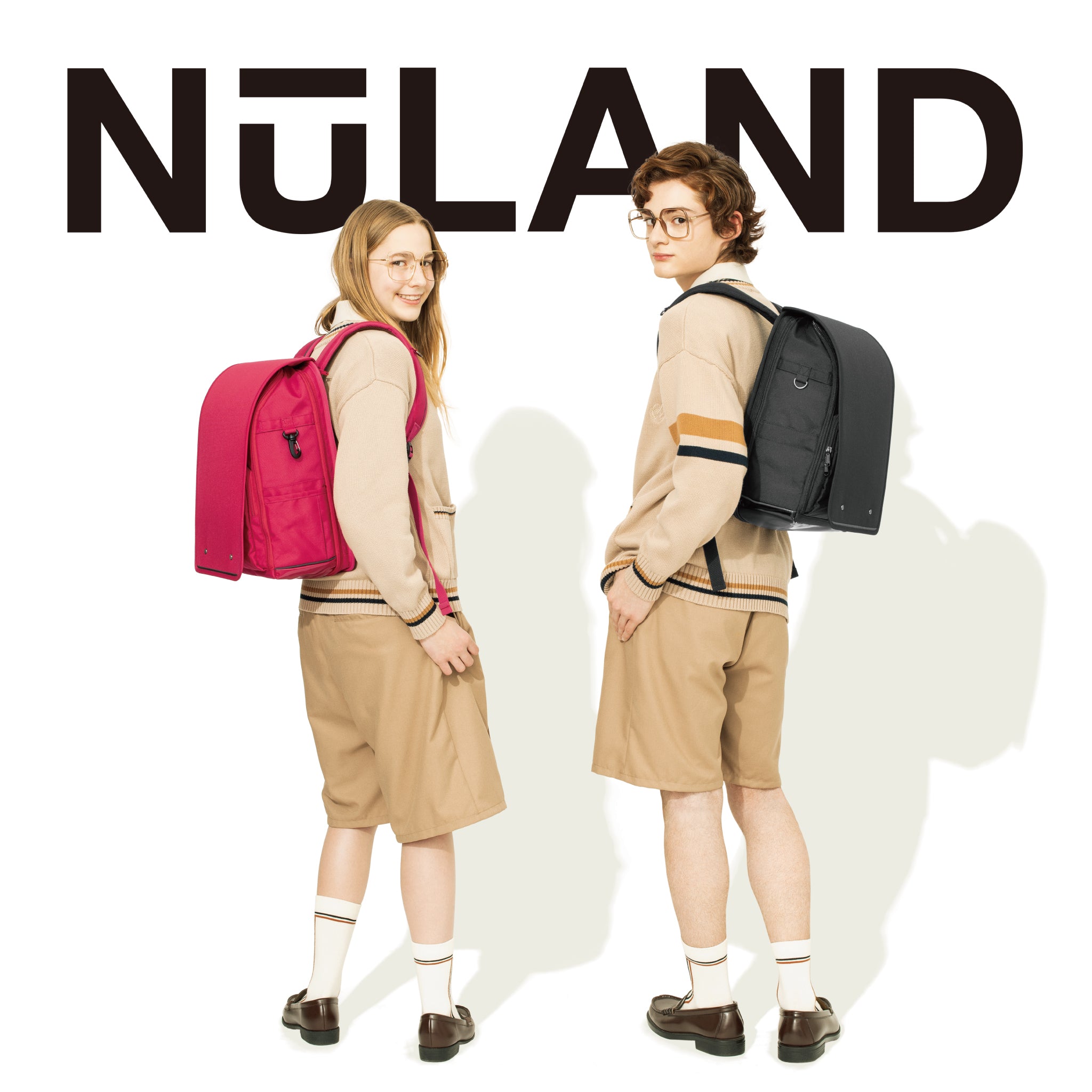 NuLAND ＜L＞ ブラックxイエローライン